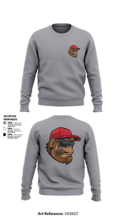 Monkey Business Motorcycke Hauling 24871532 Crew Neck Sweatshirt - 5