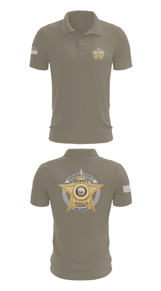 Short Sleeve Performance Polo, Johnson County Sheriff’s Office, Police, Teamtime, Team time, sublimation, custom sports apparel, team uniforms, spirit wear, spiritwear, sports uniforms, custom shirts, team store, custom team store, fundraiser sports, apparel fundraiser