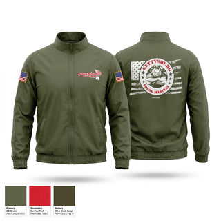Windbreaker, Gettysburg Young Marines, Marines, Teamtime, Team time, sublimation, custom sports apparel, team uniforms, spirit wear, spiritwear, sports uniforms, custom shirts, team store, custom team store, fundraiser sports, apparel fundraiser