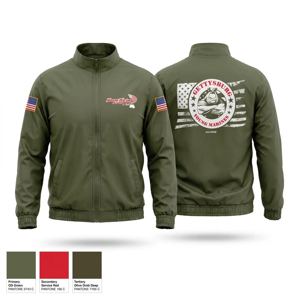 Windbreaker, Gettysburg Young Marines, Marines, Teamtime, Team time, sublimation, custom sports apparel, team uniforms, spirit wear, spiritwear, sports uniforms, custom shirts, team store, custom team store, fundraiser sports, apparel fundraiser