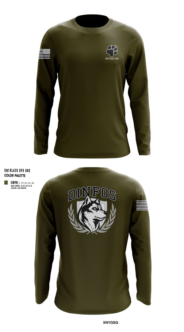 Long Sleeve Performance Shirt, DINFOS, Army, Teamtime, Team time, sublimation, custom sports apparel, team uniforms, spirit wear, spiritwear, sports uniforms, custom shirts, team store, custom team store, fundraiser sports, apparel fundraiser