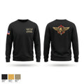 2nd Platoon Charlie Company 129 “Spartans” 42439229 Crew Neck Sweatshirt - 1