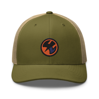 8 SOS Retro Trucker Hat | Yupoong 6606