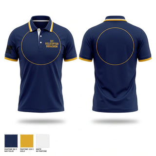 Short Sleeve Performance Polo, 1st Helicopter Squadron, Air Force, Teamtime, Team time, sublimation, custom sports apparel, team uniforms, spirit wear, spiritwear, sports uniforms, custom shirts, team store, custom team store, fundraiser sports, apparel fundraiser