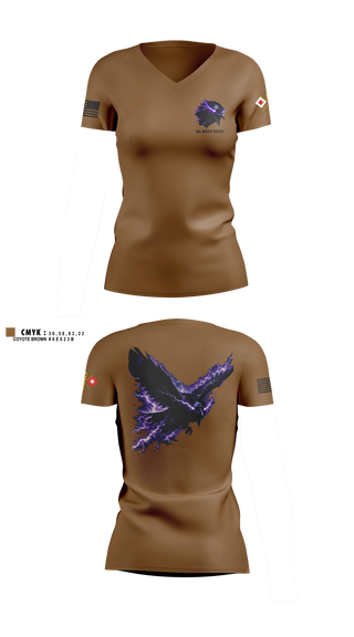 Womens Short Sleeve Vneck Shirt, 4th MDEB SigCo, Army, Teamtime, Team time, sublimation, custom sports apparel, team uniforms, spirit wear, spiritwear, sports uniforms, custom shirts, team store, custom team store, fundraiser sports, apparel fundraiser