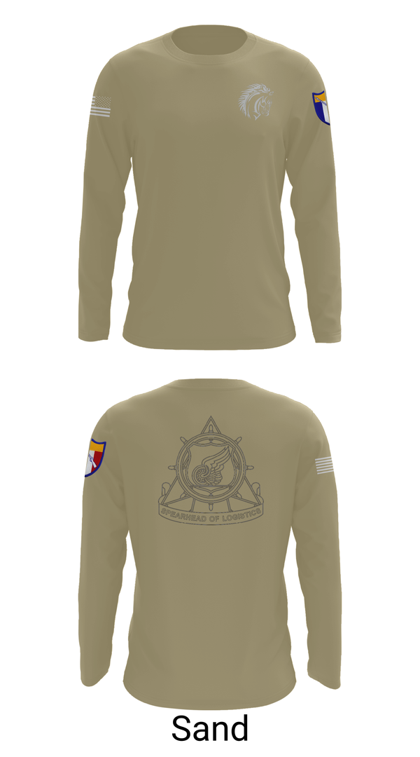 Long Sleeve Performance Shirt, 2112th Transportation Company, , Teamtime, Team time, sublimation, custom sports apparel, team uniforms, spirit wear, spiritwear, sports uniforms, custom shirts, team store, custom team store, fundraiser sports, apparel fundraiser