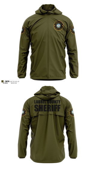 Windbreaker, Laurel county sheriffs, Police, Teamtime, Team time, sublimation, custom sports apparel, team uniforms, spirit wear, spiritwear, sports uniforms, custom shirts, team store, custom team store, fundraiser sports, apparel fundraiser