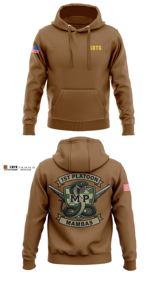 Hoodie, 410TH Military Police Mambas, Army, Teamtime, Team time, sublimation, custom sports apparel, team uniforms, spirit wear, spiritwear, sports uniforms, custom shirts, team store, custom team store, fundraiser sports, apparel fundraiser