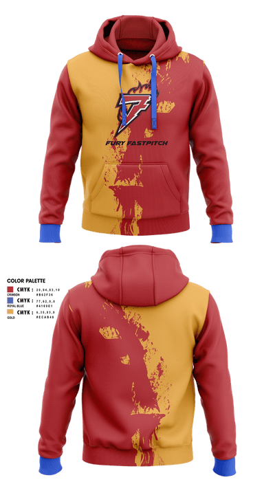 Fury Fastpitch 66843376 Hoodie - 1