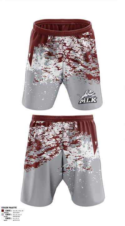 MLK Lions Soccer 87090357 Mens Soccer Shorts - 2