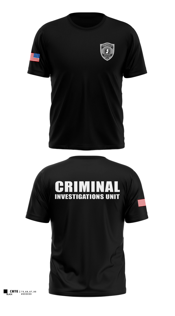 Short Sleeve Performance Shirt, Robbinsville Police, Police, Teamtime, Team time, sublimation, custom sports apparel, team uniforms, spirit wear, spiritwear, sports uniforms, custom shirts, team store, custom team store, fundraiser sports, apparel fundraiser