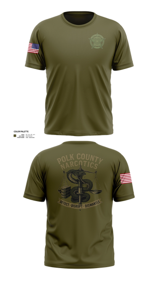Short Sleeve Performance Shirt, POLK COUNTY NARCOTICS DIVISION, Police, Teamtime, Team time, sublimation, custom sports apparel, team uniforms, spirit wear, spiritwear, sports uniforms, custom shirts, team store, custom team store, fundraiser sports, apparel fundraiser