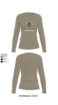 A Company 68th DSSB 4ID 10544228 Women's Long Sleeve V-neck Shirt - 62