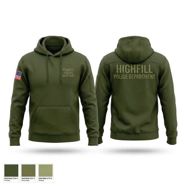 Hoodie, Highfill Police Department, Police, Teamtime, Team time, sublimation, custom sports apparel, team uniforms, spirit wear, spiritwear, sports uniforms, custom shirts, team store, custom team store, fundraiser sports, apparel fundraiser