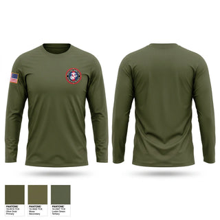 Long Sleeve Performance Shirt, Eastern Recruiting Region, Marines, Teamtime, Team time, sublimation, custom sports apparel, team uniforms, spirit wear, spiritwear, sports uniforms, custom shirts, team store, custom team store, fundraiser sports, apparel fundraiser