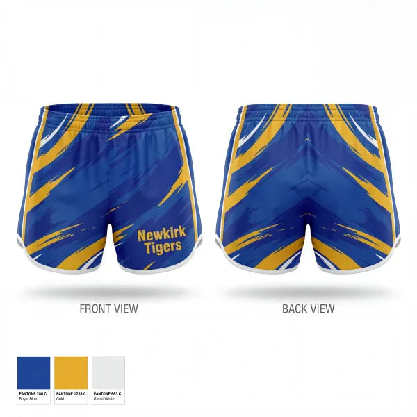 Womens Shorts, Newkirk Tigers, Baseball, Teamtime, Team time, sublimation, custom sports apparel, team uniforms, spirit wear, spiritwear, sports uniforms, custom shirts, team store, custom team store, fundraiser sports, apparel fundraiser