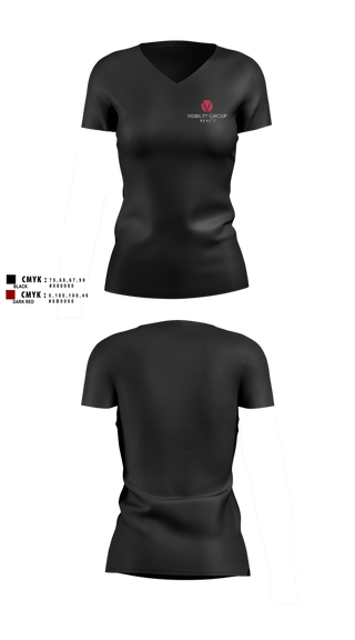 Womens Short Sleeve Vneck Shirt, Keller Williams realty, , Teamtime, Team time, sublimation, custom sports apparel, team uniforms, spirit wear, spiritwear, sports uniforms, custom shirts, team store, custom team store, fundraiser sports, apparel fundraiser