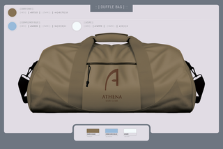Duffle Bag, Athena Gun Club, , Teamtime, Team time, sublimation, custom sports apparel, team uniforms, spirit wear, spiritwear, sports uniforms, custom shirts, team store, custom team store, fundraiser sports, apparel fundraiser