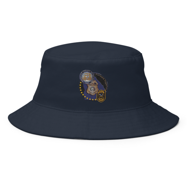 Police Department Academy 4041220 Bucket Hat | Big Accessories BX003