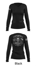 Katy PD K9 Unit 15981164 Women's Long Sleeve V-neck Shirt - 23