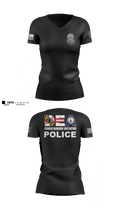 DEA DC 45 13947453 Women's Short Sleeve V-neck Shirt - 5