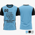 Carson High School Basketball Short Sleeve Performance Shirt - 1