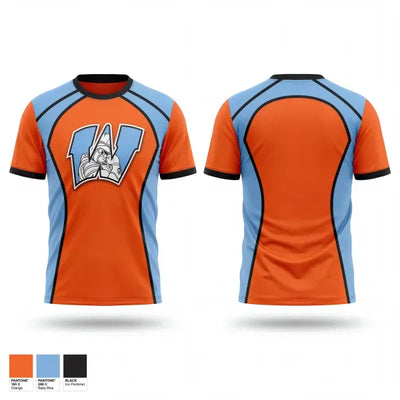 Willowbrook warriors 57714660 Old School Cotton Feel Shirt - 1