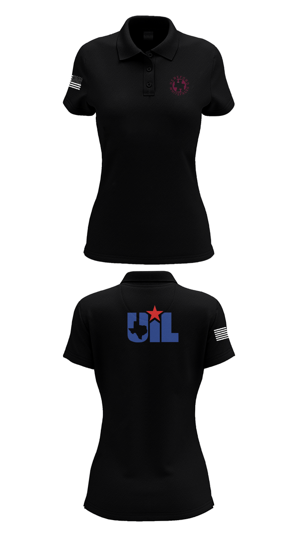 Womens Short Sleeve Performance Polo, Hereford Whitefaces, Wrestling, Teamtime, Team time, sublimation, custom sports apparel, team uniforms, spirit wear, spiritwear, sports uniforms, custom shirts, team store, custom team store, fundraiser sports, apparel fundraiser