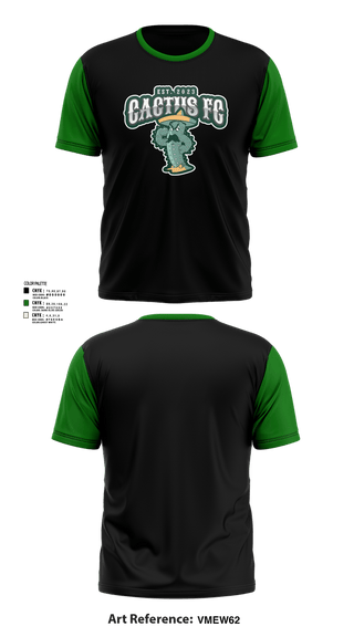 Short Sleeve Performance Shirt, Cactus Fc, Men's Soccer, Teamtime, Team time, sublimation, custom sports apparel, team uniforms, spirit wear, spiritwear, sports uniforms, custom shirts, team store, custom team store, fundraiser sports, apparel fundraiser