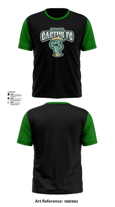 Cactus Fc 14897067 Short Sleeve Performance Shirt - 6