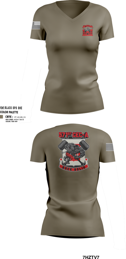Womens Short Sleeve Vneck Shirt, , Army, Teamtime, Team time, sublimation, custom sports apparel, team uniforms, spirit wear, spiritwear, sports uniforms, custom shirts, team store, custom team store, fundraiser sports, apparel fundraiser