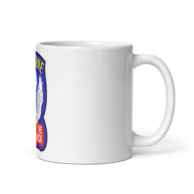 1st Battalion 503rd Infantry Regiment 53542236 White Glossy Mug - Medium