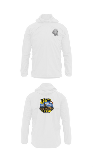 Windbreaker, Bristol Tennessee Police Department K9 Unit, Police, Teamtime, Team time, sublimation, custom sports apparel, team uniforms, spirit wear, spiritwear, sports uniforms, custom shirts, team store, custom team store, fundraiser sports, apparel fundraiser