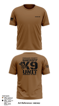 Chisago County K9 Unit 88074556 Old School Cotton Feel Shirt - 105