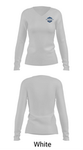 Mid-Ice Crisis 19589618 Women's Long Sleeve V-neck Shirt - 11
