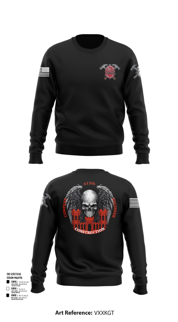 Crew Neck Sweatshirt, HEAVY HITTERS, , Teamtime, Team time, sublimation, custom sports apparel, team uniforms, spirit wear, spiritwear, sports uniforms, custom shirts, team store, custom team store, fundraiser sports, apparel fundraiser