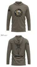 360 CA BDE (Airborne) 20343641 Long Sleeve Performance Shirt with hood - 31