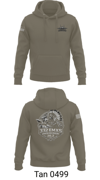 Hoodie, 332 emxs crash recovery, Air Force, Teamtime, Team time, sublimation, custom sports apparel, team uniforms, spirit wear, spiritwear, sports uniforms, custom shirts, team store, custom team store, fundraiser sports, apparel fundraiser