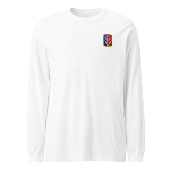 1-174th ADA RGT 76642958 Unisex Long Sleeve Tee | Bella + Canvas 3501