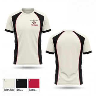 Short Sleeve Performance Shirt, Cougars, Men's Basketball, Teamtime, Team time, sublimation, custom sports apparel, team uniforms, spirit wear, spiritwear, sports uniforms, custom shirts, team store, custom team store, fundraiser sports, apparel fundraiser
