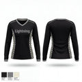 Lightning 65446816 Women's Long Sleeve V-neck Shirt - 1