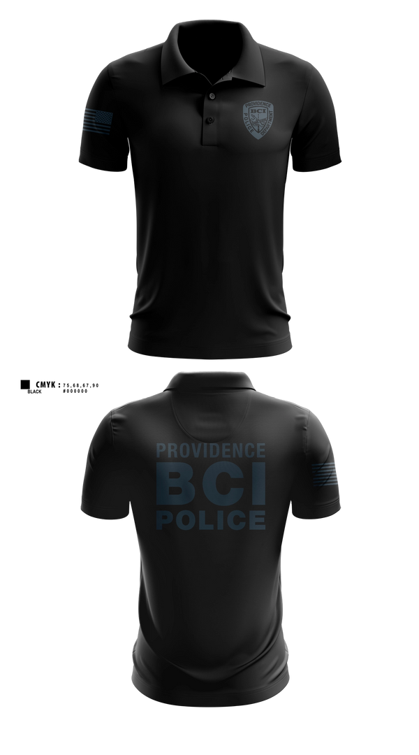 Short Sleeve Performance Polo, Providence Police BCI, Police, Teamtime, Team time, sublimation, custom sports apparel, team uniforms, spirit wear, spiritwear, sports uniforms, custom shirts, team store, custom team store, fundraiser sports, apparel fundraiser