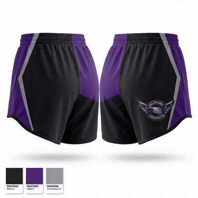 Oklahoma Lookouts 15366003 Women's Shorts - 1
