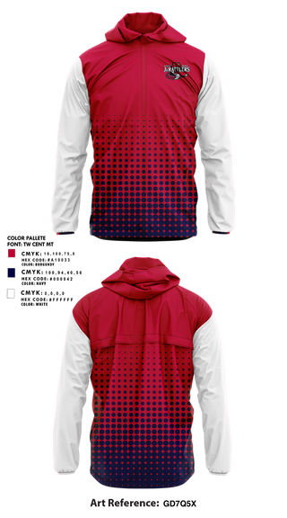 Windbreaker, Union Mine Jr. Rattlers Football And Cheer, , Teamtime, Team time, sublimation, custom sports apparel, team uniforms, spirit wear, spiritwear, sports uniforms, custom shirts, team store, custom team store, fundraiser sports, apparel fundraiser