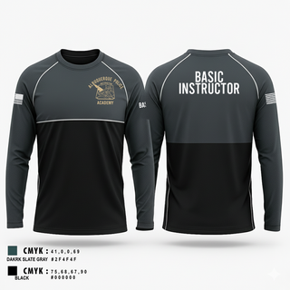 Long Sleeve Performance Shirt, Academy-Basic Unit, Police, Teamtime, Team time, sublimation, custom sports apparel, team uniforms, spirit wear, spiritwear, sports uniforms, custom shirts, team store, custom team store, fundraiser sports, apparel fundraiser
