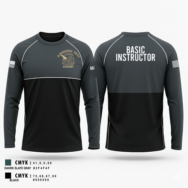Long Sleeve Performance Shirt, Academy-Basic Unit, Police, Teamtime, Team time, sublimation, custom sports apparel, team uniforms, spirit wear, spiritwear, sports uniforms, custom shirts, team store, custom team store, fundraiser sports, apparel fundraiser