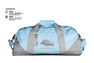 Duffle Bag, Overhills High School Basketball, Men's Basketball, Teamtime, Team time, sublimation, custom sports apparel, team uniforms, spirit wear, spiritwear, sports uniforms, custom shirts, team store, custom team store, fundraiser sports, apparel fundraiser