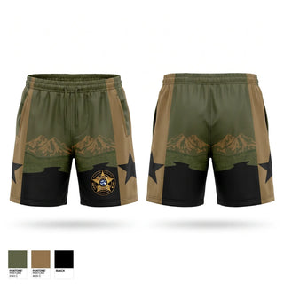 Athletic Shorts With Pockets, CCSO, Police, Teamtime, Team time, sublimation, custom sports apparel, team uniforms, spirit wear, spiritwear, sports uniforms, custom shirts, team store, custom team store, fundraiser sports, apparel fundraiser