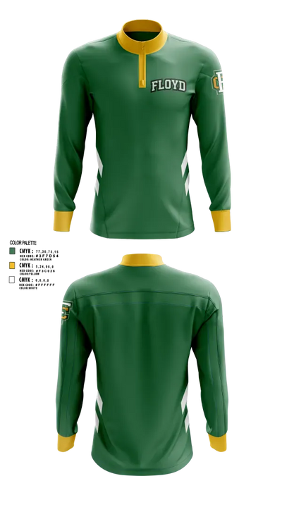 Floyd Central 53483341 Quarter Zip Jacket - 2