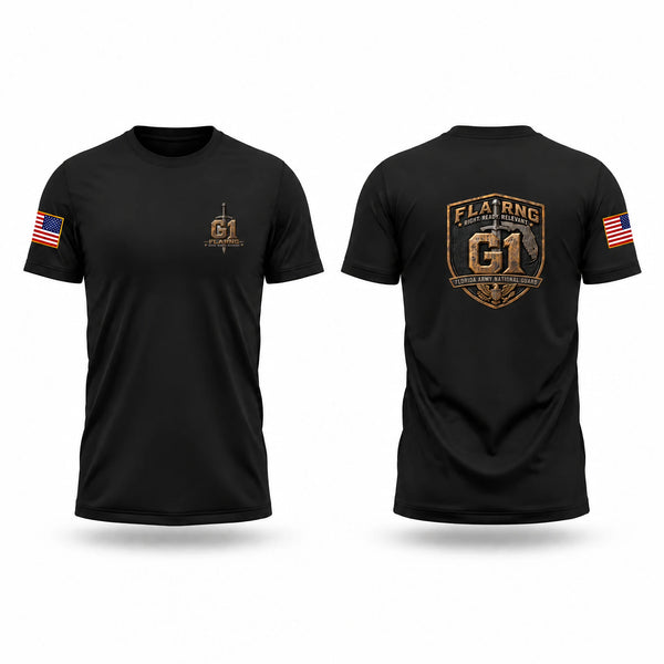 Short Sleeve Performance Shirt, FLARNG, JFHQ / G1, National Guard, Teamtime, Team time, sublimation, custom sports apparel, team uniforms, spirit wear, spiritwear, sports uniforms, custom shirts, team store, custom team store, fundraiser sports, apparel fundraiser